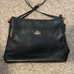 Coach Black Crossbody Bag with Sleek Design